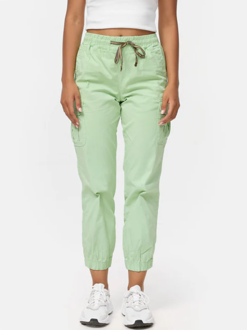 Women's Cargo Trousers, Women's Walking Trousers, Regular Fit F600 Women's Jogger Cargo Trousers
