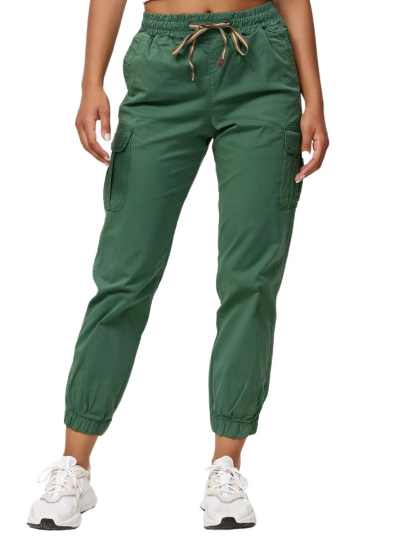 Women's Cargo Trousers, Women's Walking Trousers, Regular Fit F600 Women's Jogger Cargo Trousers
