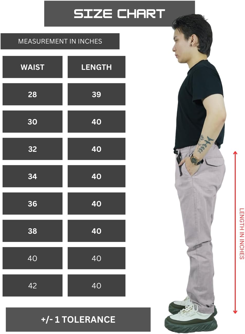 CHARBONNIER ELEVATE YOUR STYLE Men’s Coulisse Pants | Tailored Trousers with Drawstring Waist | Soft & Comfortable | Straight Leg Fit | 4 Pockets | 98% Cotton, 2% Elastane