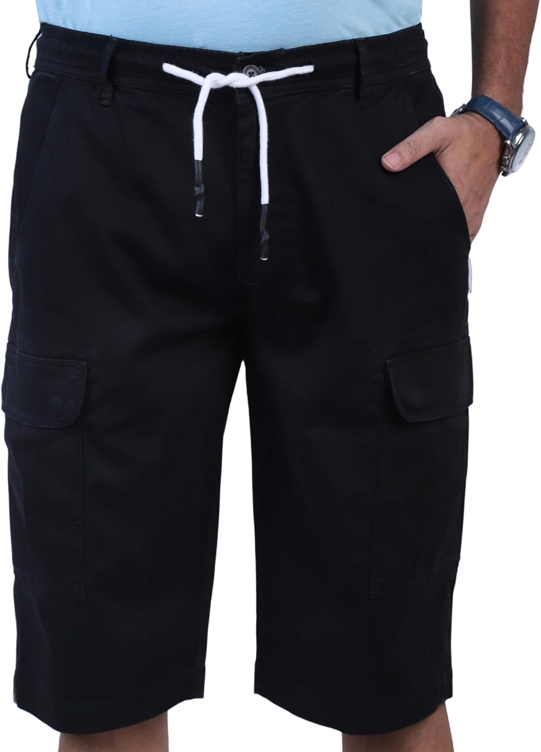 CHARBONNIER ELEVATE YOUR STYLE Cargo Shorts for Men's Performance Series Extreme Comfort, Mens Summer Cargo Shorts