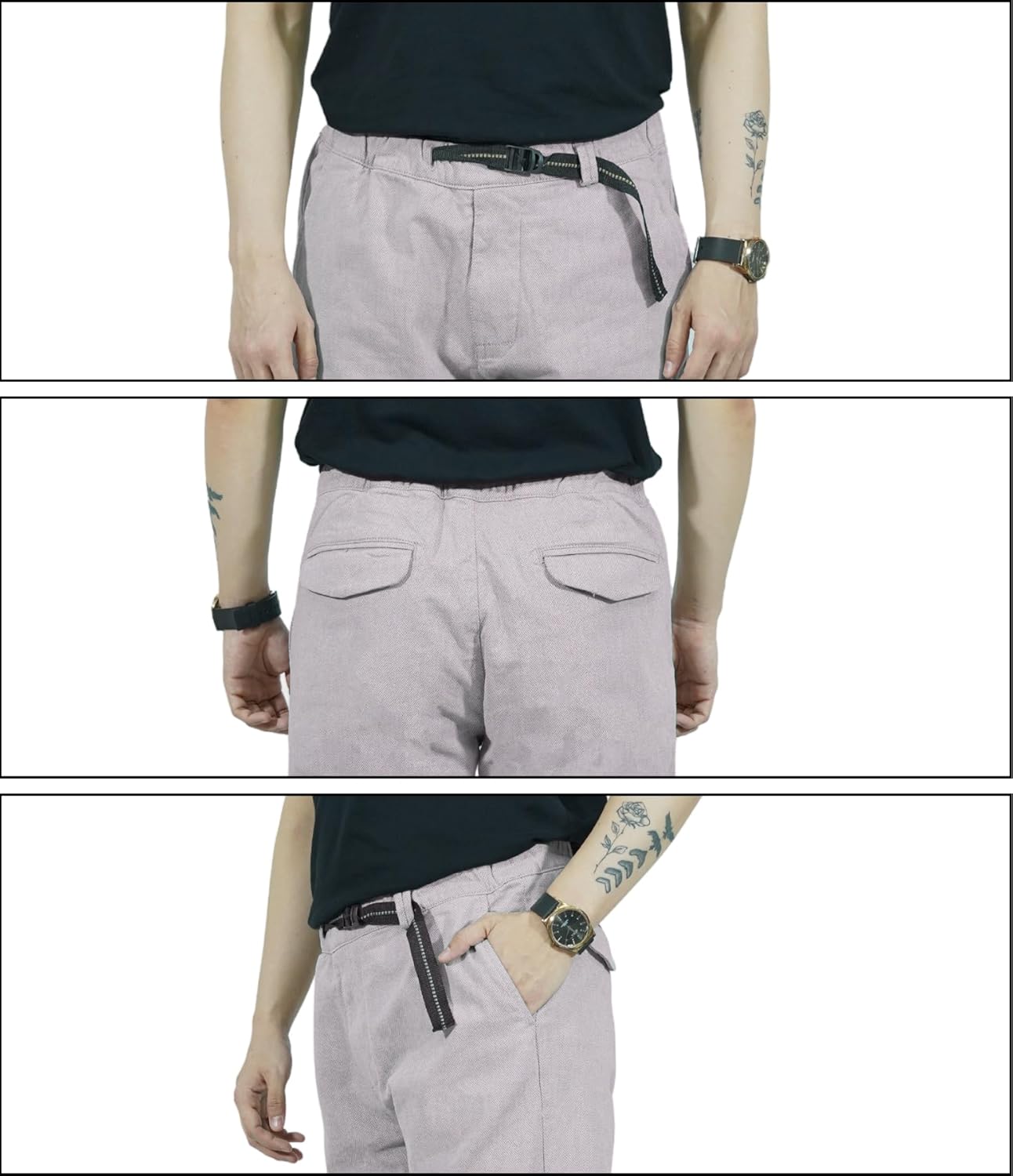 CHARBONNIER ELEVATE YOUR STYLE Men’s Coulisse Pants | Tailored Trousers with Drawstring Waist | Soft & Comfortable | Straight Leg Fit | 4 Pockets | 98% Cotton, 2% Elastane