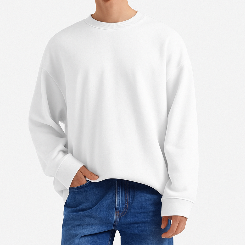 Unisex Sweatshirt for Men & Women – Soft Cotton Blend | Casual Crewneck Pullover | Cozy Winter & Fall Layer