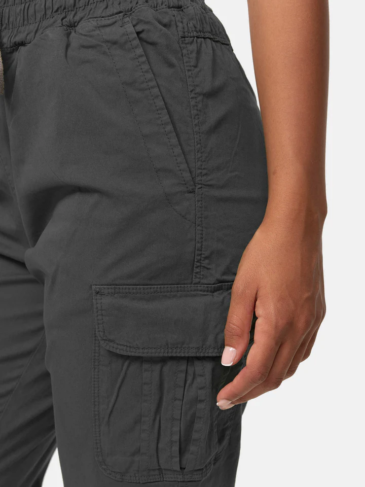 Women's Cargo Trousers, Women's Walking Trousers, Regular Fit F600 Women's Jogger Cargo Trousers