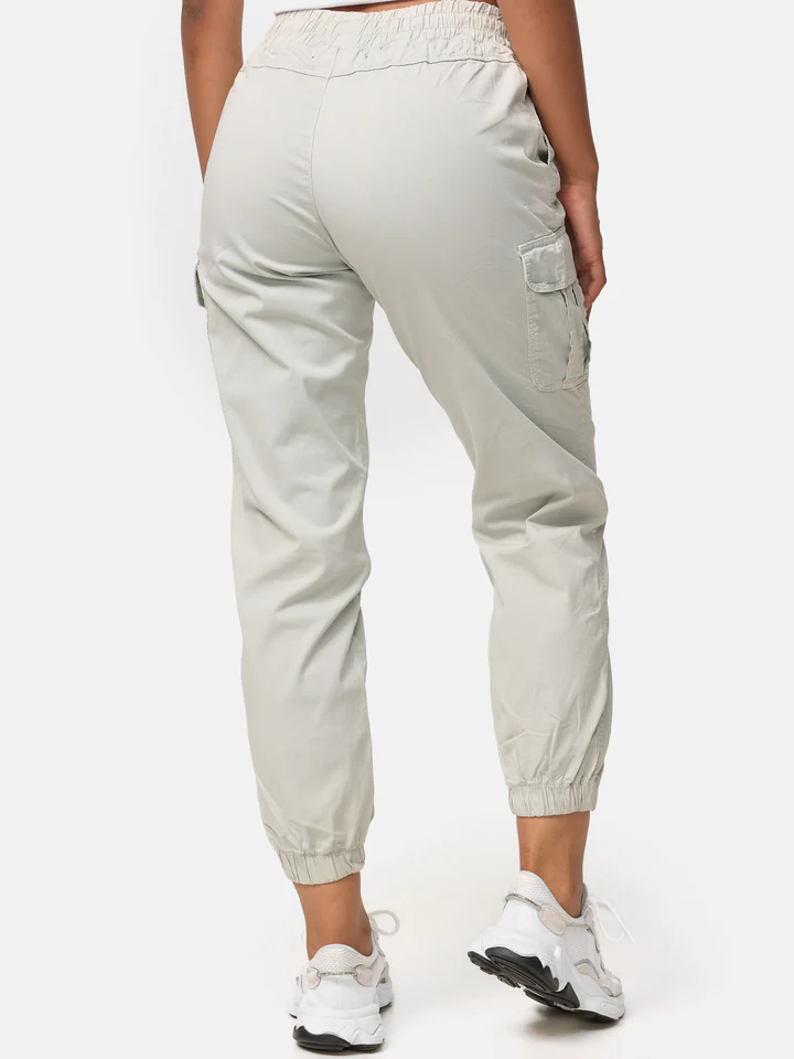 Women's Cargo Trousers, Women's Walking Trousers, Regular Fit F600 Women's Jogger Cargo Trousers