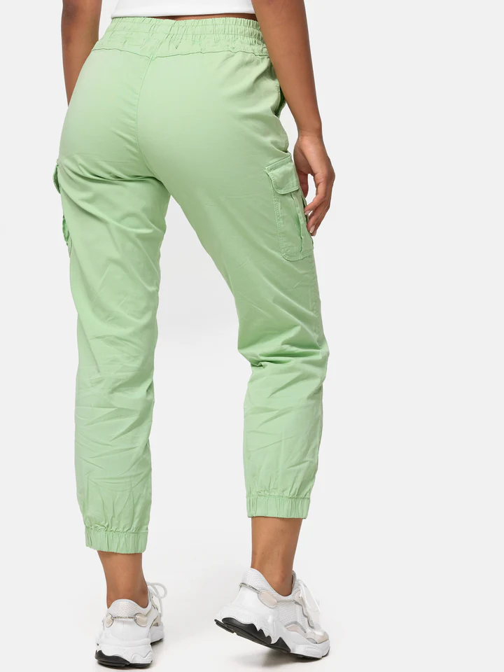 Women's Cargo Trousers, Women's Walking Trousers, Regular Fit F600 Women's Jogger Cargo Trousers