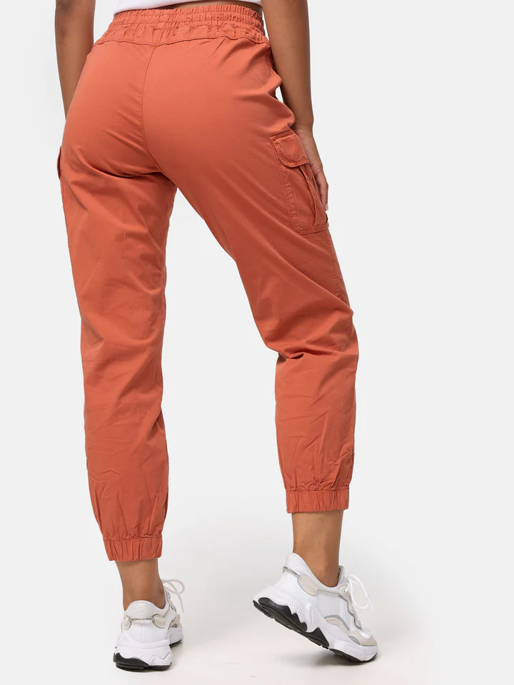 Women's Cargo Trousers, Women's Walking Trousers, Regular Fit F600 Women's Jogger Cargo Trousers