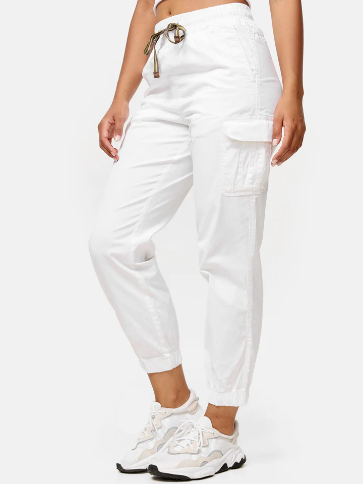Women's Cargo Trousers, Women's Walking Trousers, Regular Fit F600 Women's Jogger Cargo Trousers