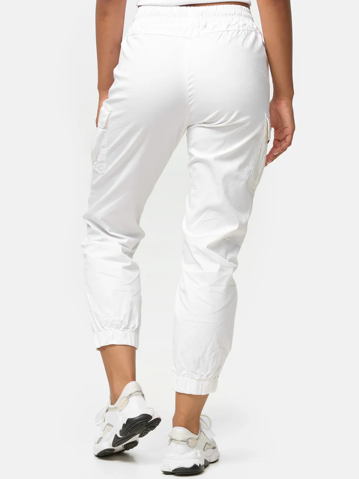 Women's Cargo Trousers, Women's Walking Trousers, Regular Fit F600 Women's Jogger Cargo Trousers