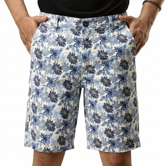 Printed Chino Shorts for Men