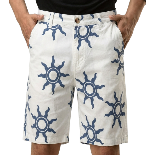 Printed Chino Shorts for Men