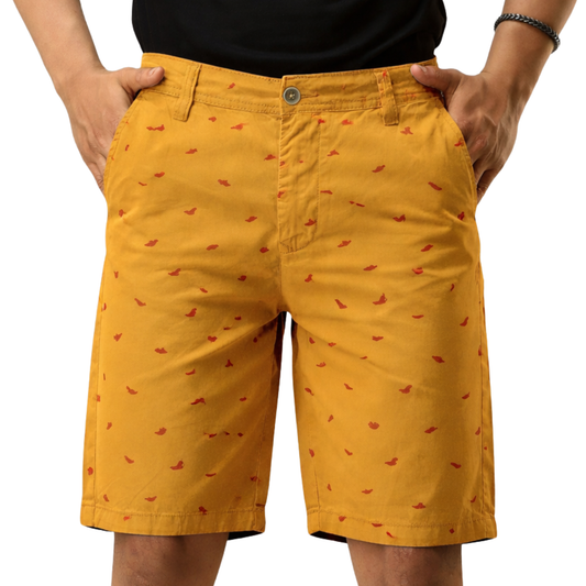 Printed Chino Shorts for Men