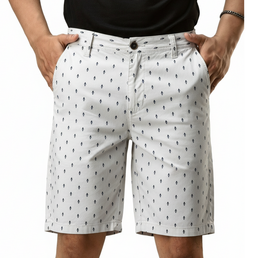 Printed Chino Shorts for Men