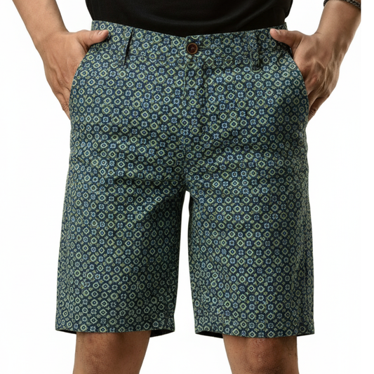 Printed Chino Shorts for Men