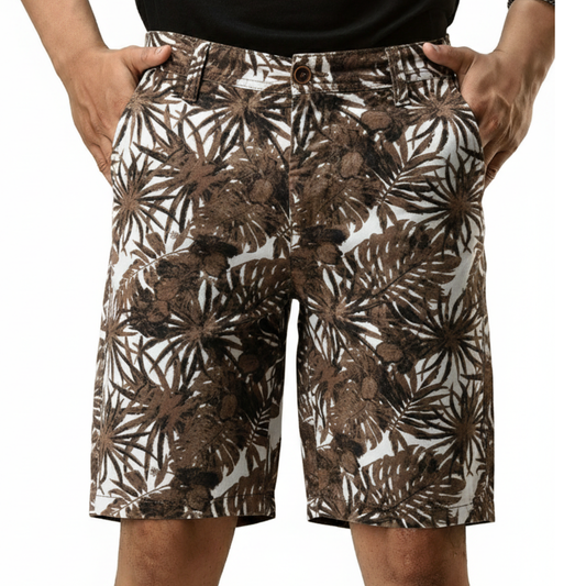 Printed Chino Shorts for Men