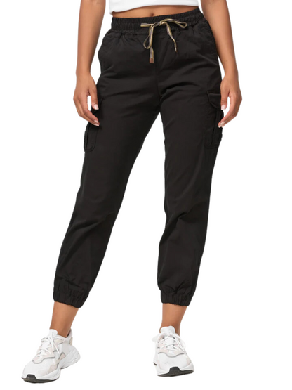 Women's Cargo Trousers, Women's Walking Trousers, Regular Fit F600 Women's Jogger Cargo Trousers