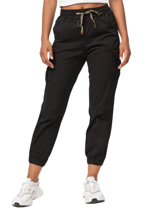 Women's Cargo Trousers, Women's Walking Trousers, Regular Fit F600 Women's Jogger Cargo Trousers