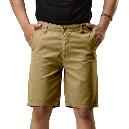 Chino Shorts for Men Performance Series Extreme Comfort, Camel Color