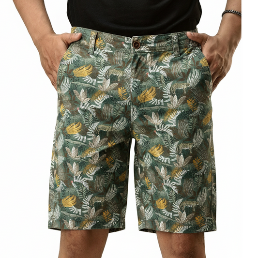 Printed Chino Shorts for Men