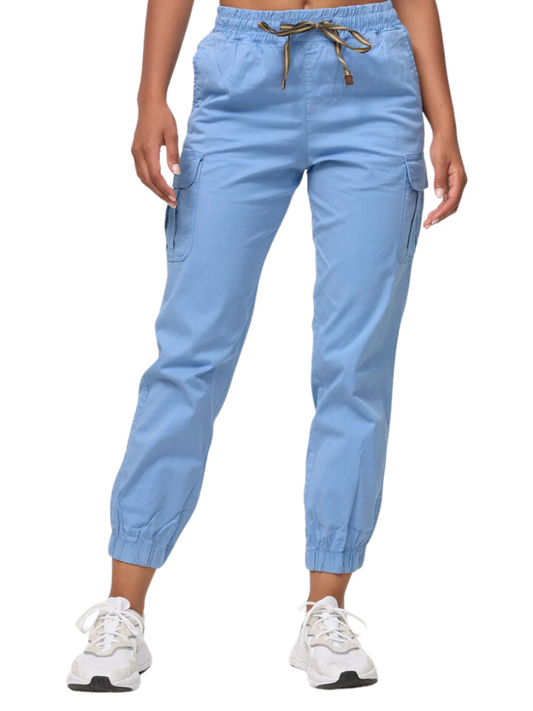 Women's Cargo Trousers, Women's Walking Trousers, Regular Fit F600 Women's Jogger Cargo Trousers