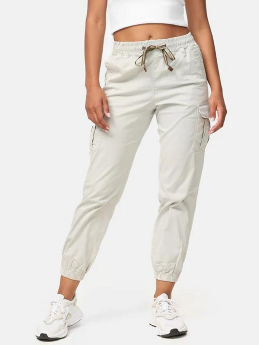 Women's Cargo Trousers, Women's Walking Trousers, Regular Fit F600 Women's Jogger Cargo Trousers