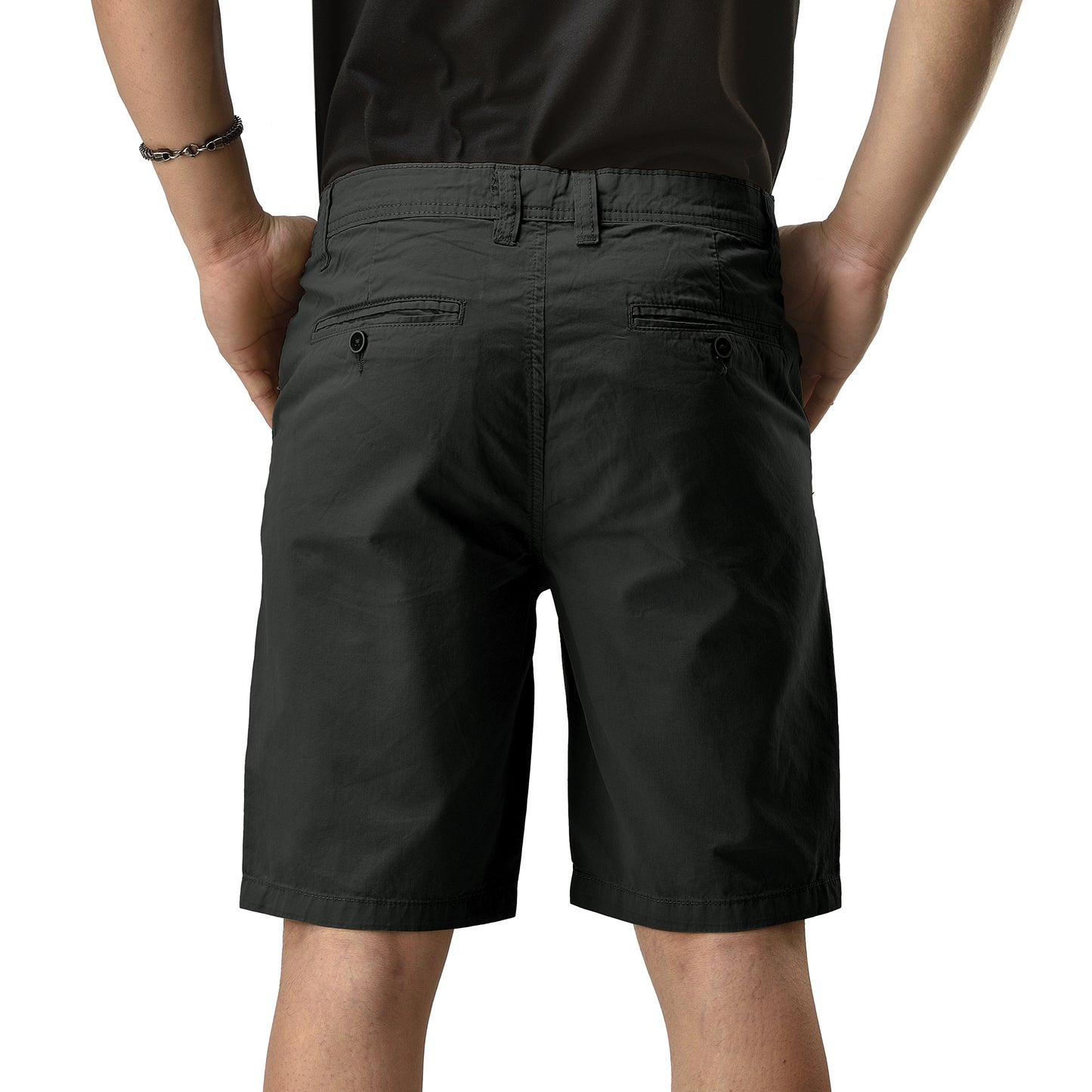 Chino Shorts for Men Performance Series Extreme Comfort, Anthra Color