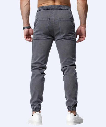 Chino Jogger Trouser, Cotton Chinos Men's Casual Jogging Trouser, Joggers Bottoms with Drawstring
