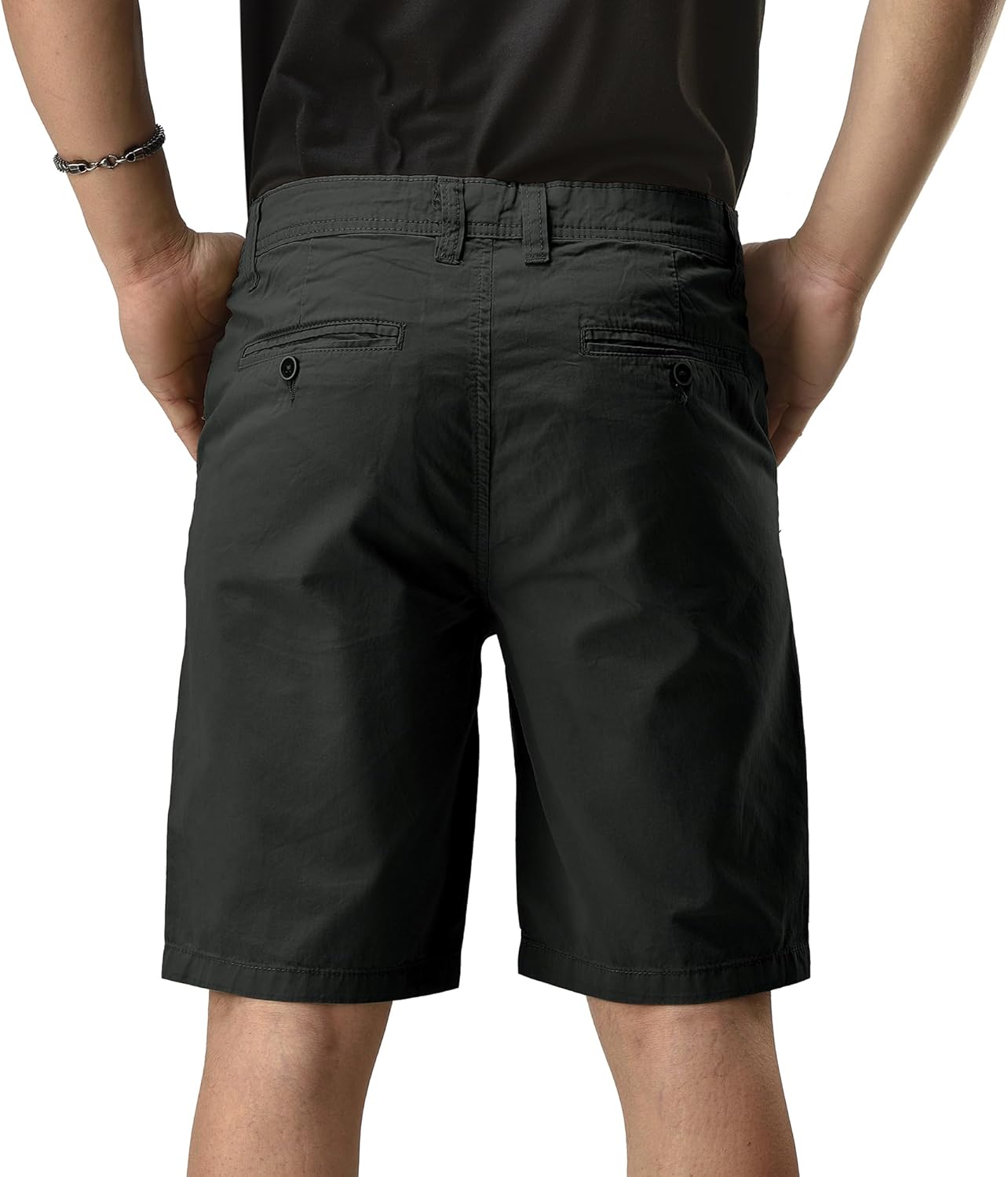 CHARBONNIER ELEVATE YOUR STYLE Chino Shorts for Men Performance Series Extreme Comfort, Unique Colors, Smart Casual All Waist Size