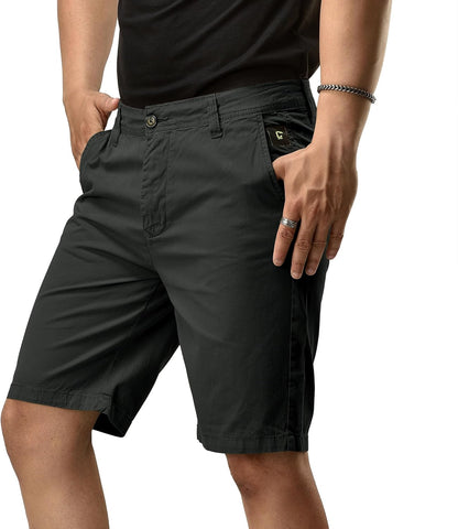 CHARBONNIER ELEVATE YOUR STYLE Chino Shorts for Men Performance Series Extreme Comfort, Unique Colors, Smart Casual All Waist Size