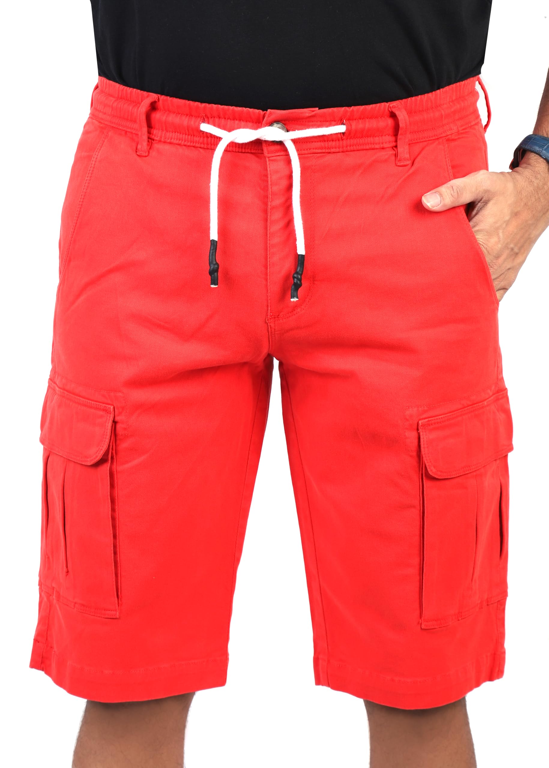 CHARBONNIER ELEVATE YOUR STYLE Cargo Shorts for Men's Performance Series Extreme Comfort, Mens Summer Cargo Shorts