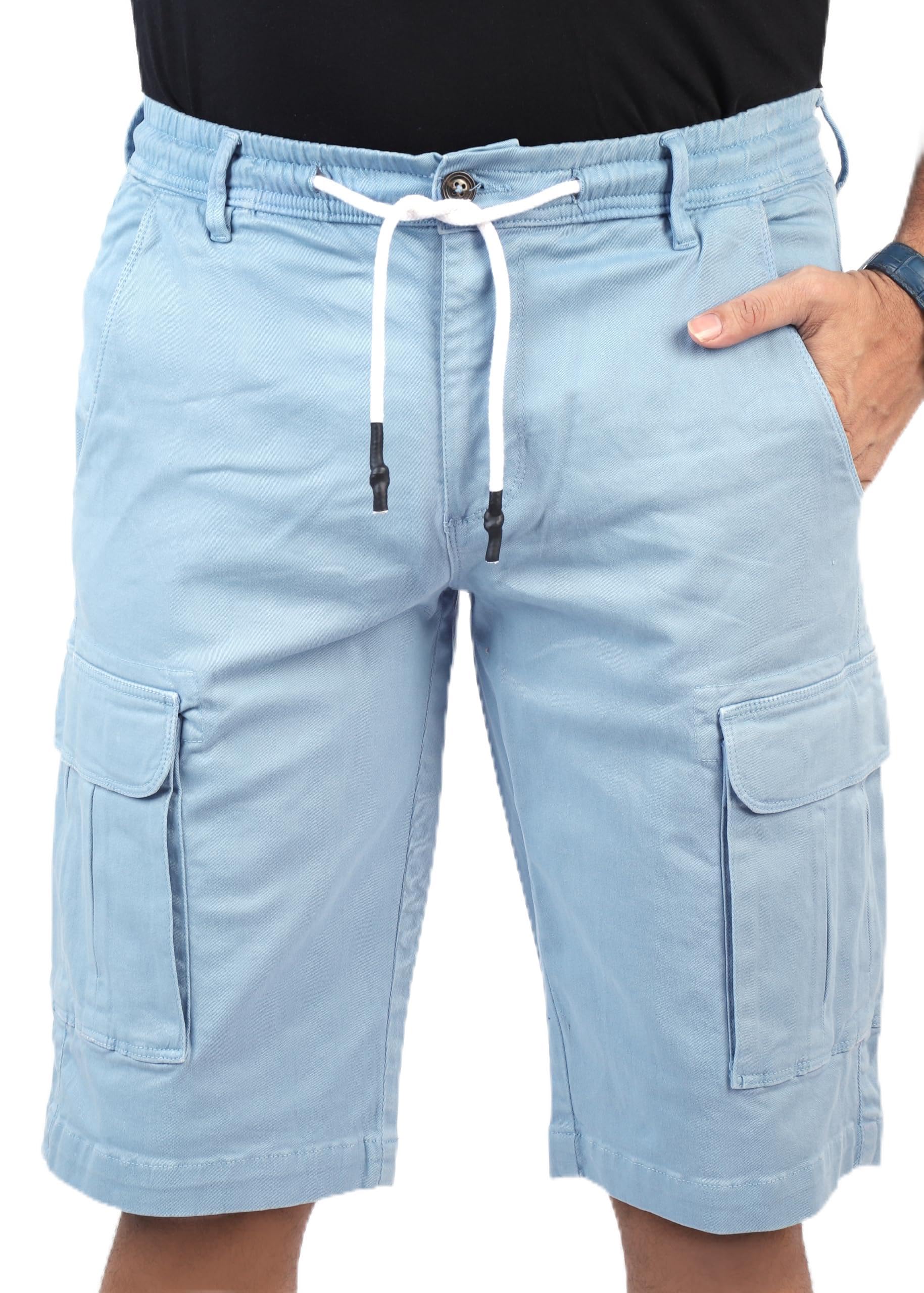 CHARBONNIER ELEVATE YOUR STYLE Cargo Shorts for Men's Performance Series Extreme Comfort, Mens Summer Cargo Shorts