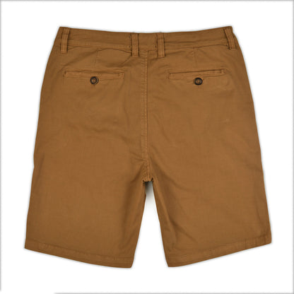 Chino Shorts for Men Performance Series Extreme Comfort, Brown Color