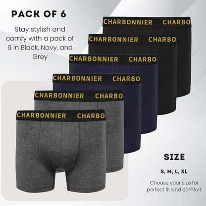 Men's Boxer 6 Pack Multicolor