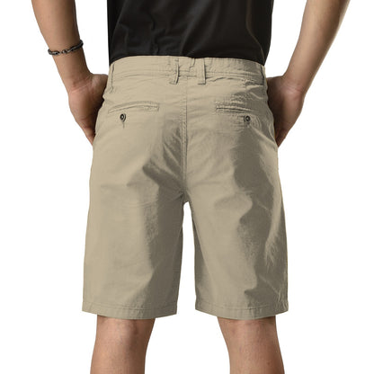 Chino Shorts for Men Performance Series Extreme Comfort, Beige Color