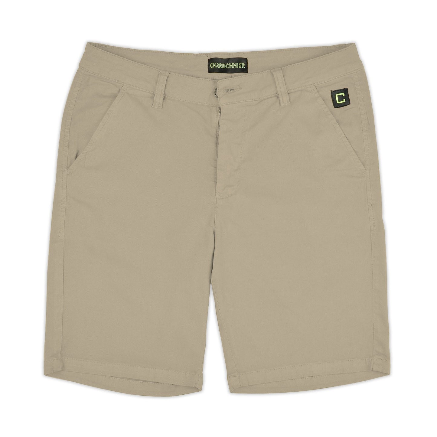 Chino Shorts for Men Performance Series Extreme Comfort, Beige Color