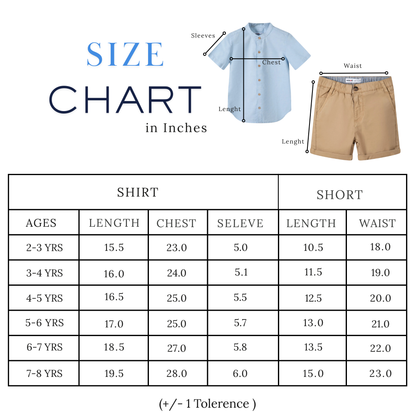Kids Shirt and Shorts Set