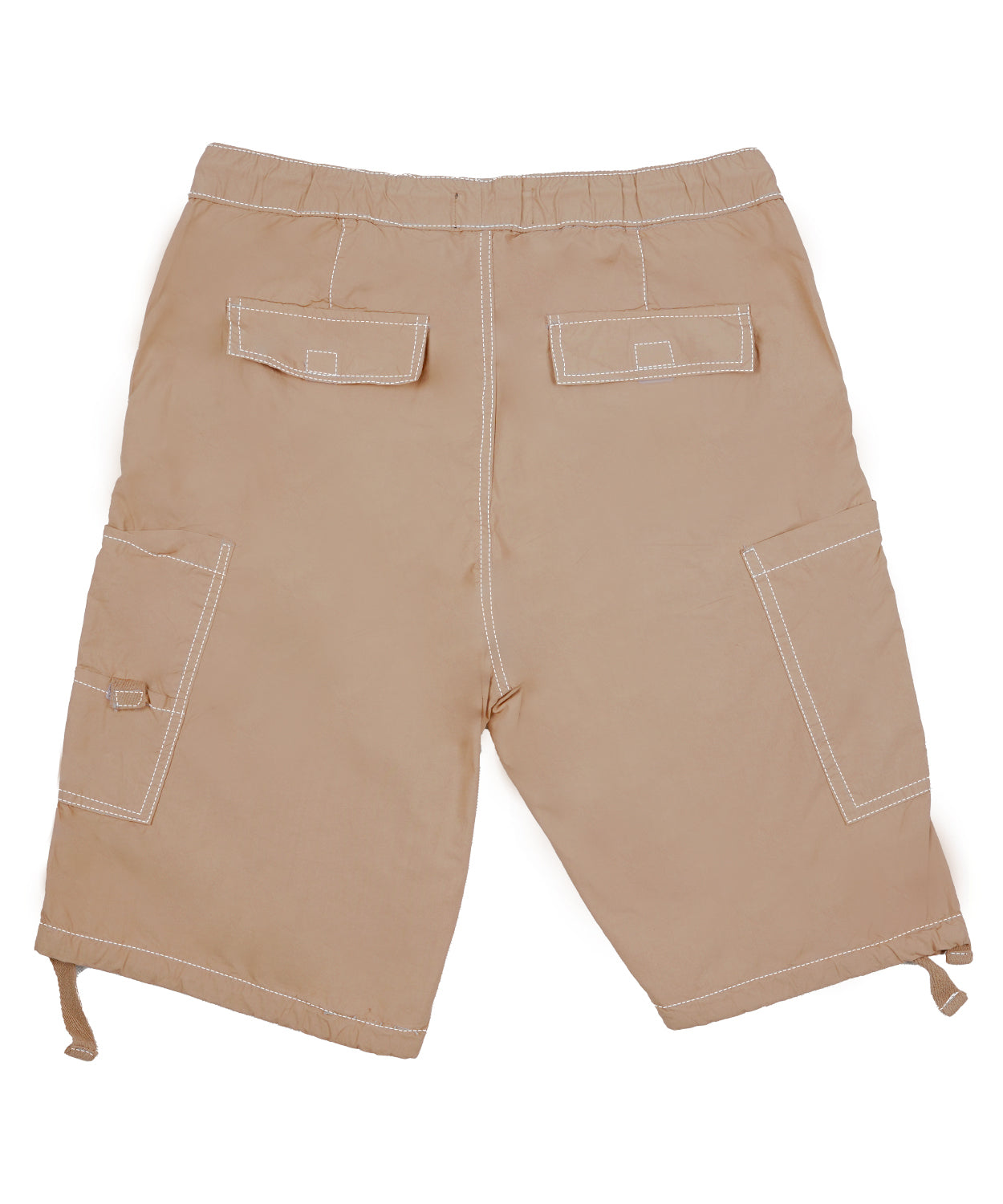CHARBONNIER ELEVATE YOUR STYLE Poplin Cargo Shorts for Men's Performance Series Extreme Comfort, 100% Cotton Mens Summer Cargo Shorts with Drawstring