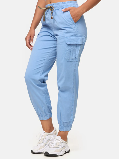 Women's Cargo Trousers, Women's Walking Trousers, Regular Fit F600 Women's Jogger Cargo Trousers