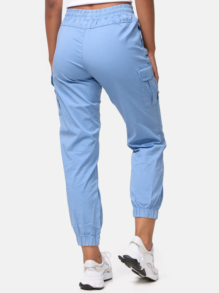 Women's Cargo Trousers, Women's Walking Trousers, Regular Fit F600 Women's Jogger Cargo Trousers