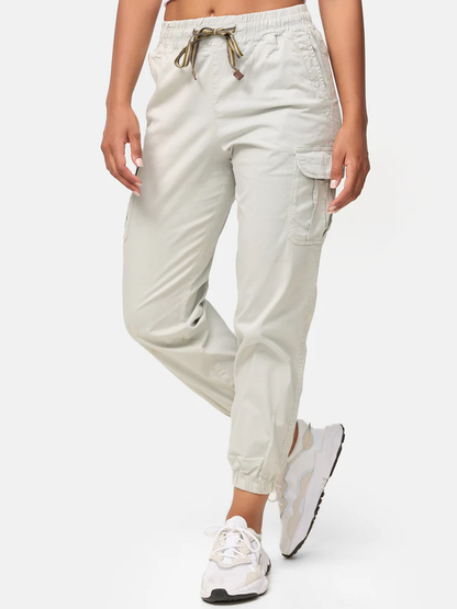 Women's Cargo Trousers, Women's Walking Trousers, Regular Fit F600 Women's Jogger Cargo Trousers
