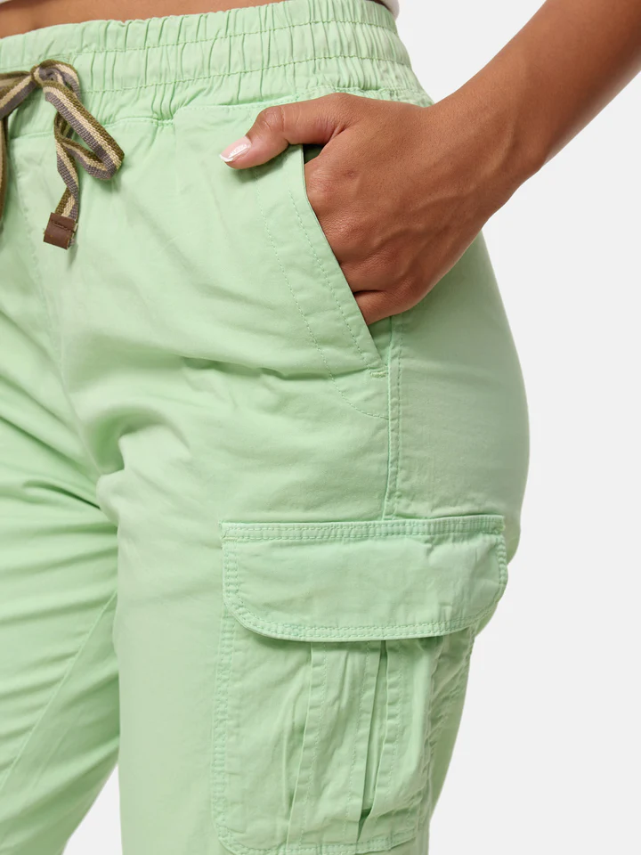 Women's Cargo Trousers, Women's Walking Trousers, Regular Fit F600 Women's Jogger Cargo Trousers