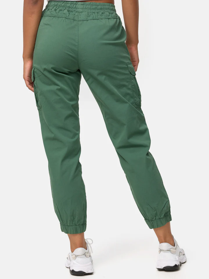 Women's Cargo Trousers, Women's Walking Trousers, Regular Fit F600 Women's Jogger Cargo Trousers