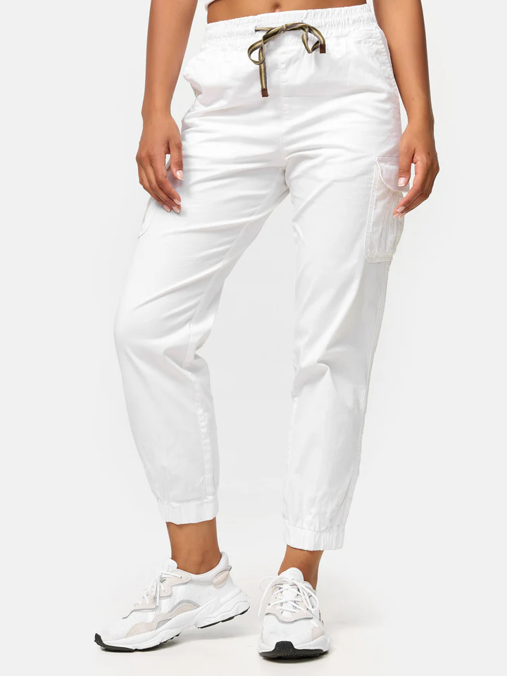 Women's Cargo Trousers, Women's Walking Trousers, Regular Fit F600 Women's Jogger Cargo Trousers