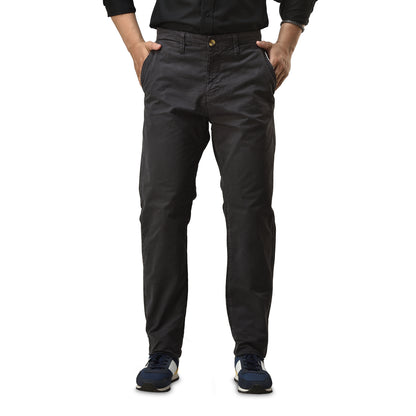 Men’s Slim fit Chinos Pants, Flat Front Design and Back Buttoned Pockets, Comfortable Men’s Pants for Casual wear