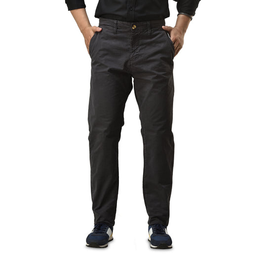 Men’s Slim fit Chinos Pants, Flat Front Design and Back Buttoned Pockets, Comfortable Men’s Pants for Casual wear