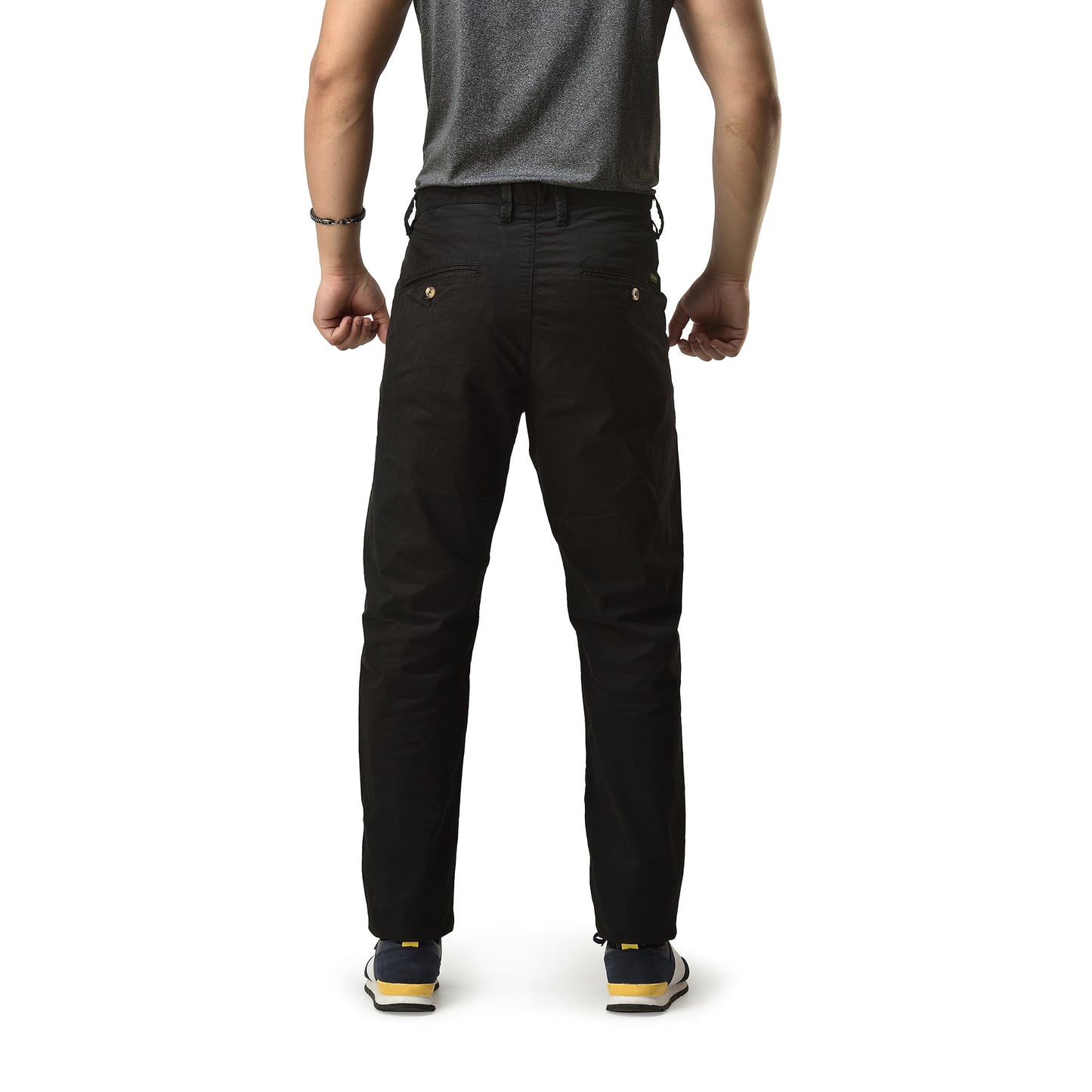 Men’s Slim fit Chinos Pants, Comfortable Men’s Pants for Casual wear, Black Color